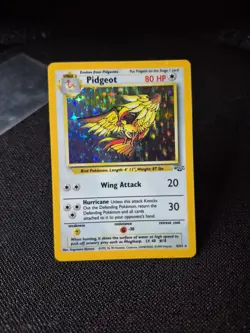 Pokemon TCG Pidgeot Holo Rare Card 8/64 Jungle Unlimited Vintage - Image 1