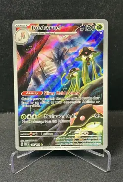 Toedscruel 185/182 SV04: Paradox Rift Illustration Rare IR Pokemon TCG Card NM - Image 1