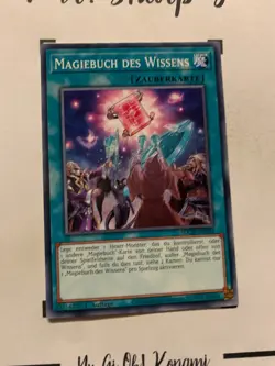 MAGIEBUCH DES WISSENS - 1. AUFLAGE SDCH-DE023 DEUTSCH Yu-Gi-Oh! CARD COMMON - Image 4