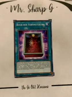 BUCH DER VERFINSTERUNG - 1. AUFLAGE SDCH-DE025 DEUTSCH Yu-Gi-OH! CARD COMMON - Image 2
