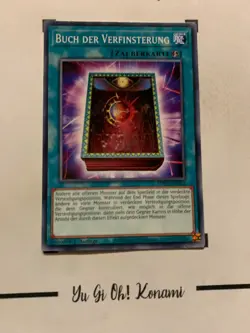 BUCH DER VERFINSTERUNG - 1. AUFLAGE SDCH-DE025 DEUTSCH Yu-Gi-OH! CARD COMMON - Image 4