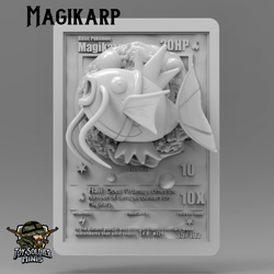 Pokemon 3D Printed Card - MAGIKARP - Image 2