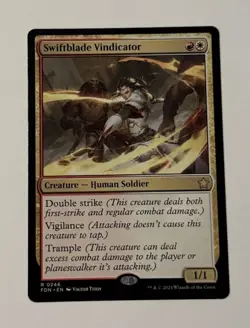 MTG SWIFTBLADE VINDICATOR - Foundations LP - Image 1