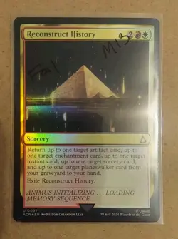 Reconstruct History #97 (Foil) (LP) Assassin's Creed ACR Magic MTG - Image 1