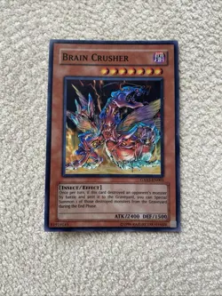 BRAIN CRUSHER GX03-EN001 SUPER RARE Near Mint Yugioh Foil Holo Unlimited - Image 1