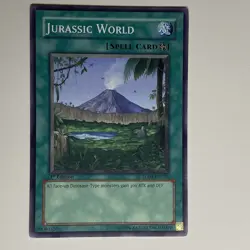 Yu-Gi-Oh Jurassic World #SD09-EN019 Structure Deck: Dinosaur's Rage tcg LP - Image 1