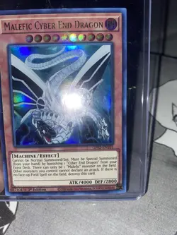 Yugioh! Malefic Cyber End Dragon GFP2-EN101 Ultra Rare - Image 2