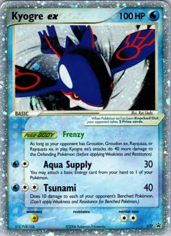 Nintendo Promos #037 Kyogre ex - Image 1
