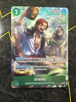 One Piece English OP14-027 Shanks R (Alt Art) The Azure Sea's Seven - Image 1