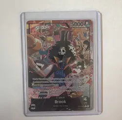 OP15-022 Brook Alt Art Leader Adventure on Kami’s Island One Piece TCG English - Image 1