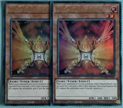 YuGiOh! Herald of Orange Light x2 BLMM-EN103 Ultra Rare 1st Edition - Image 1