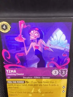 Yzma - Conniving Chemist 56/204 Legendary Disney Lorcana Azurite Sea EN6 - Image 2