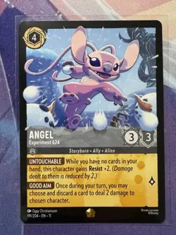 Disney Lorcana Angel - Experiment 624 191/204 Legendary Winterspell Non Foil - Image 1