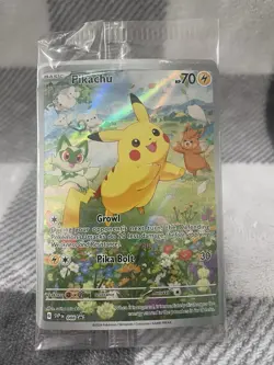 Pokemon TCG Pikachu Paldea Adventure Chest SVP 088 Black Star Promo Sealed NM - Image 1