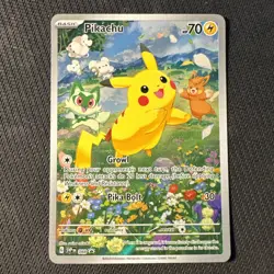 Pokemon TCG Pikachu Paldea Adventure Chest SVP 088 Black Star Promo NM - Image 1