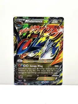 Pokemon TCG M Salamence EX XY171 2016 XY Black Star Promo MP - Image 1