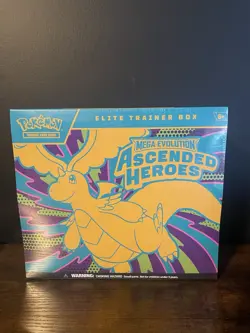 Pokemon Mega Evolution Ascended Heroes ETB Elite Trainer Box SEALED - Image 1