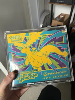 Pokemon Center Ascended Heroes Elite Trainer Box ETB - New & Sealed Acrylic Case - Image 3
