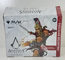 Magic the Gathering: Assassins Creed Collector Booster Box -Damaged Factory Seal - Image 1