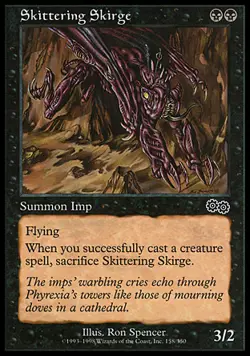 Magic MTG 2X SKIRGE TUTTOFARE SKITTERING SKIRGE US - Image 1