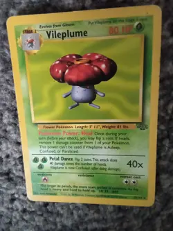 Pokemon TCG Flareon Jungle Holo Card 3/64 Unlimited Rare LP/MP - Image 2
