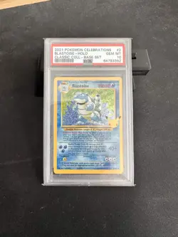 2021 Pokemon Blastoise Classic Collection Holo Celebrations #2 PSA 10 - Image 1