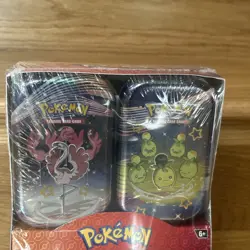 Pokemon tcg Paldean Fates Mini Tins + poke ball Sealed Art Varies - Image 2