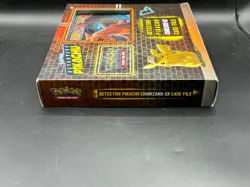 Pokemon Detective Pikachu Charizard GX Case File Sealed New Authentic - Image 5