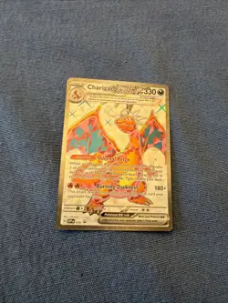 Pokemon Charizard EX SVP056 Scarlet & Violet Obsidian Flames Promo READ DISC - Image 3