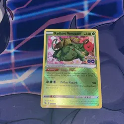 Radiant Venusaur 004/078 Pokemon GO Holo - Image 1