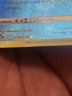 Radiant Blastoise 018/078 Pokemon GO Holo - Image 5