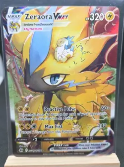 Zeraora VMAX GG42/GG70 Crown Zenith: Galarian Gallery Holo Pokemon - Image 1