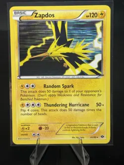 Pokemon Card - Zapdos Next Destinies 41/99 Holo Rare - Image 1