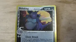 Nidoking 6/101 Pokemon TCG Dragon Frontiers Reverse Holo Rare - Image 2