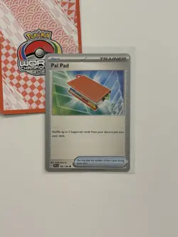 Pal Pad 182/198 2023 Pokemon World Championships Variant Scarlet & Violet Base G - Image 1
