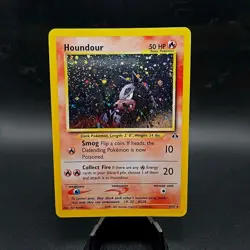 Pokemon TCG Houndour Neo Discovery Holo Rare Card - Image 1