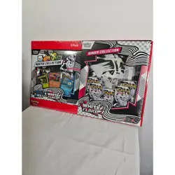 Sealed Pokemon Black Bolt And White Flare Binder & Poster - Image 2