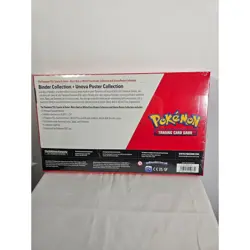 Sealed Pokemon Black Bolt And White Flare Binder & Poster - Image 3