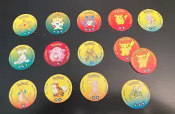 Lot of *27* 1998 POKEMON POGS—See Pix for Which Ones Are Included! - Image 1