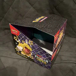 🔥 Pokemon TCG Paldean Fates TECH STICKER DISPLAY empty No packs or stickers! - Image 1