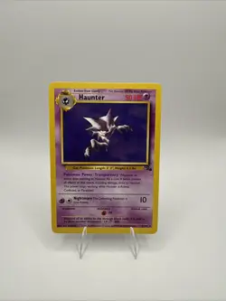 Wizards of the Coast Pokemon Haunter Fossil 21/62 Regular Rare 50 HP 1999 TCG - Image 1