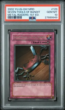 Seven Tools Of The Bandit MRD-129 1st Edition Ultra Rare Yugioh PSA 10 *949 - Image 1