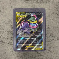 Muk & Alolan Muk GX Alternate Full Art 197/214 Unbroken Bonds Pokemon TCG NM - Image 1