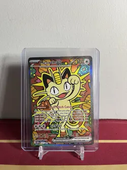 Pokemon TCG Perfect Order - Meowth EX 121/088 Holo S.I.R Full Art - Image 1