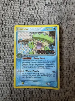 2005 Pokemon EX Deoxys 19/107 Ludicolo Reverse Holo LP Rare Vintage Card STAMPED - Image 1