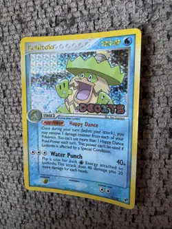 2005 Pokemon EX Deoxys 19/107 Ludicolo Reverse Holo LP Rare Vintage Card STAMPED - Image 2