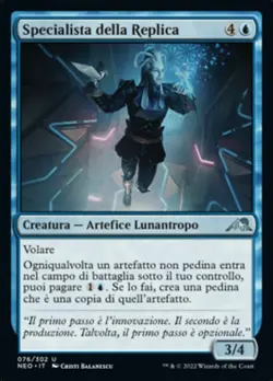 MTG Magic NEO Kamigawa Neon Dynasty - 1x ITA EX 076 U Specialista della Replica - Image 1