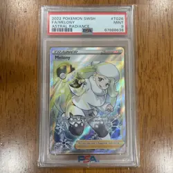 PSA 9 MINT 2022 Pokemon Astral Radiance MELONY #TG26 Full Art Trainer Gallery - Image 1