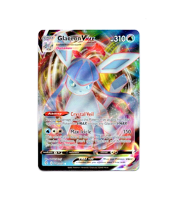 Pokemon Evolving Skies GLACEON VMAX 041/203 Ultra Rare Card MINT-NM - Image 1