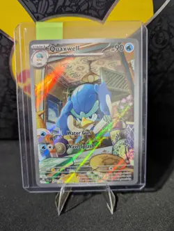 Pokemon TCG: Quaxwell 207/193 - Sv02 Paldea Evolved IR - NM - Image 1